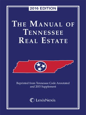 cover image of The Manual of Tennessee Real Estate